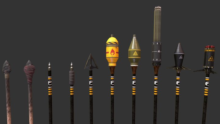 Arrow Type 3D Model