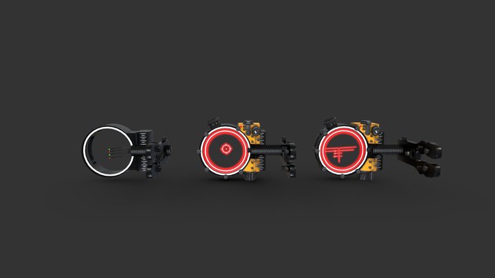 LString Bow Sight Type 3D Model