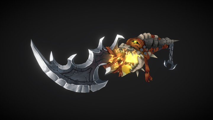 WeaponCraft - Dragon Scourge 3D Model
