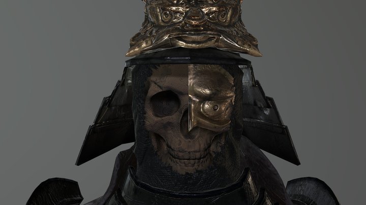 SkullSamuraiGeneral 3D Model
