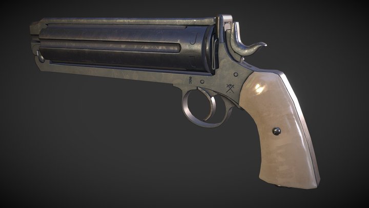 Webley Tranquilizer 3D Model