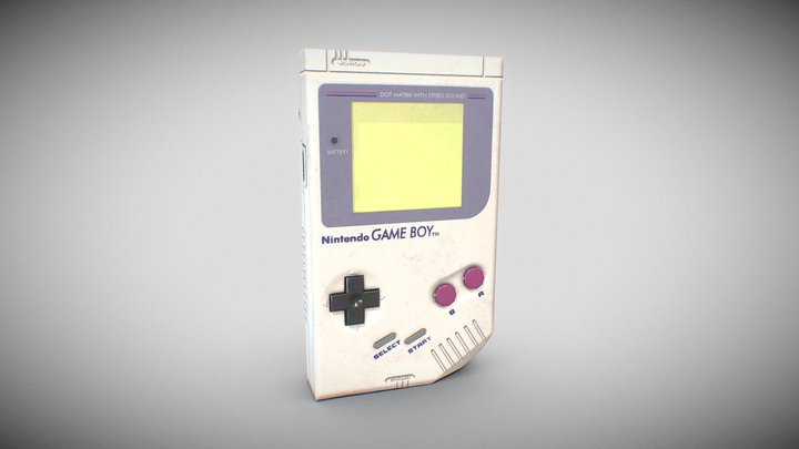 Original Gameboy 3D Model