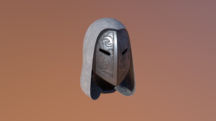 Peacekeeper Helmet 3D Model