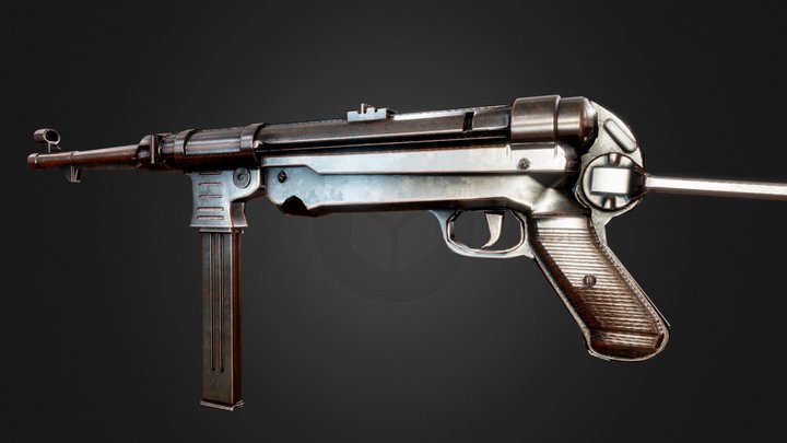 Mp 40 3D Model