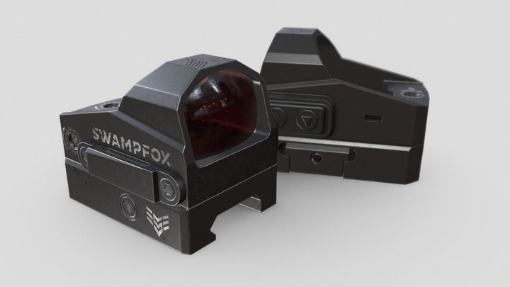 Swampfox Optics Kingslayer Reflex Sight 3D Model