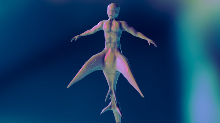 Sharkboy 3D Model