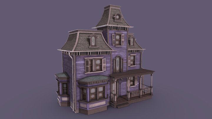 Haunted House 3D Model