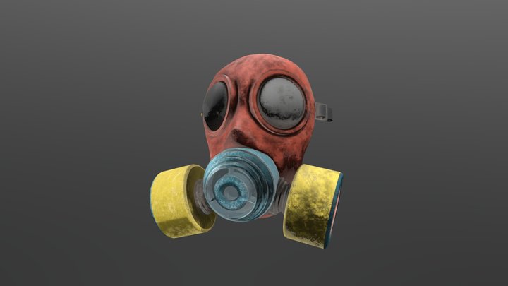 Gas Mask | Poppy Playtime Chapter 3 3D Model