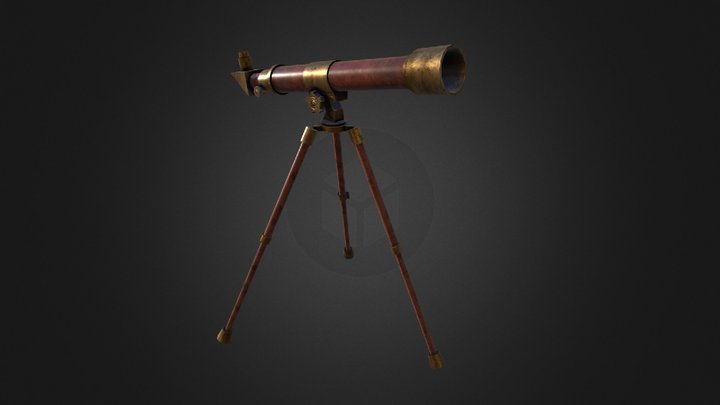 Telescope 3D Model