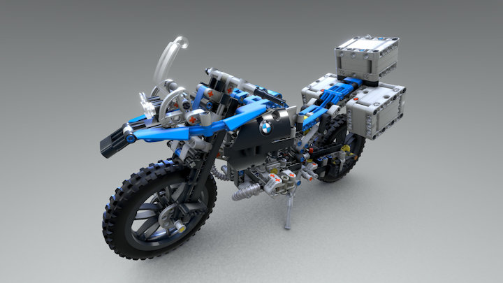 Day#62: BMW R1200 GS 3D Model