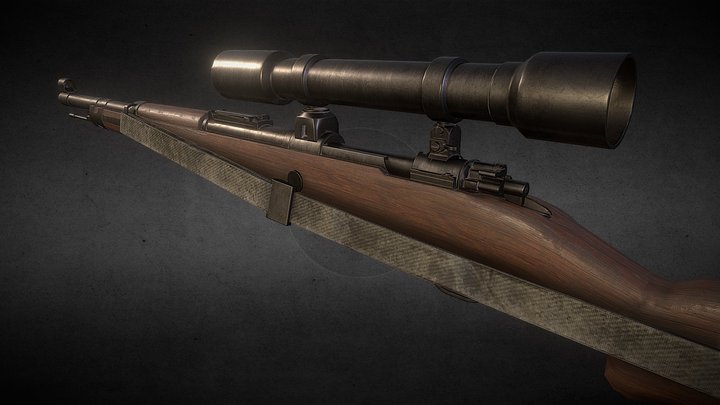 Kar98k 3D Model