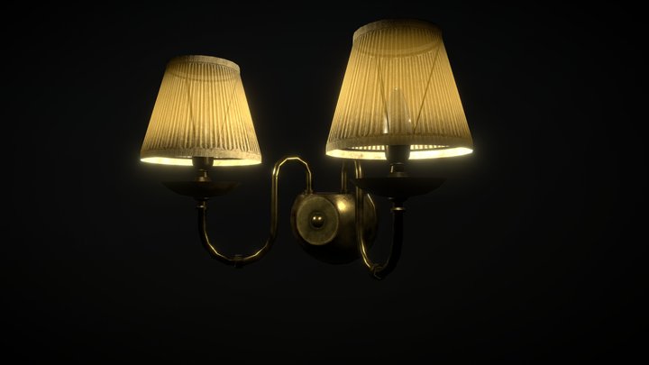 Wall Light 3D Model