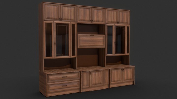 Large wardrobe 3D Model