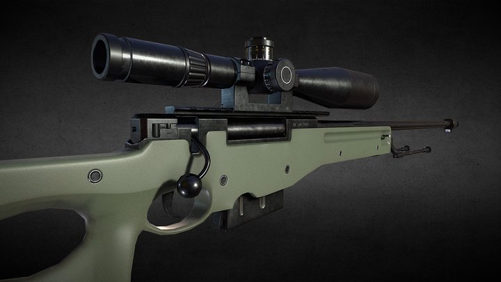 L96A1 3D Model