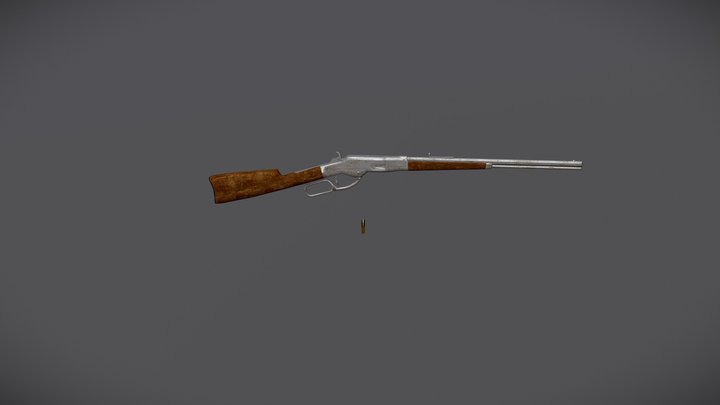 Winchester 1887 3D Model