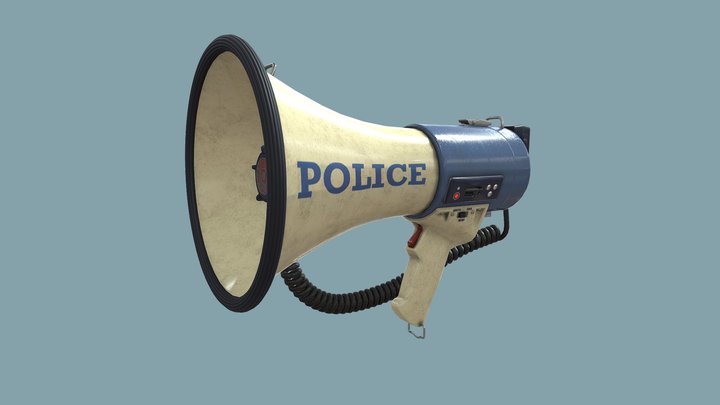 Megaphone - Texturing Exercise 3D Model