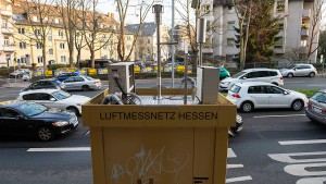 Die allermeisten Luftmessstationen in Hessen stehen richtig