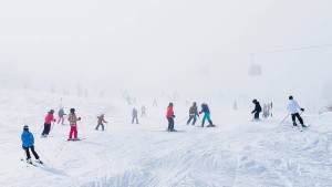 Plötzlich seekrank im Schnee