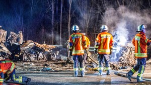 Schwerer Unfall auf A6