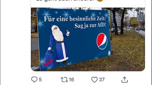 Pepsi prüft rechtliche Schritte gegen AfD-Anhänger