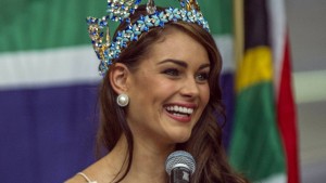 Südafrika feiert Miss World Rolene Strauss