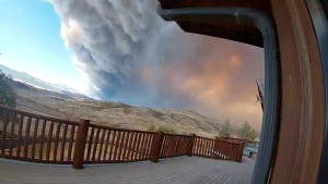 Zeitraffervideo zeigt Waldbrand in Colorado