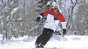 Boomer auf die Piste