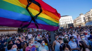 Proteste in Spanien gegen Homophobie