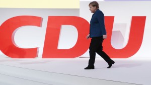 Angela Merkel verzichtet auf Ehrenvorsitz der CDU