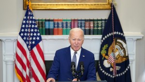 Joe Biden: „Wir werden uns nicht zurückziehen“