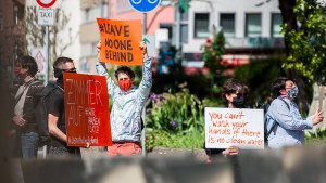 Mehrere Proteste in Frankfurt