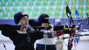 Bogenschützin al-Husaini hat Gold für den Jemen im Visier