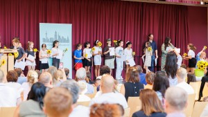 Kampf um Platz an einem bestimmten Gymnasium