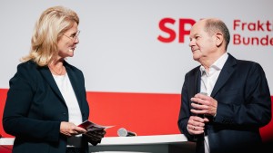 Die Entdeckung des Sportkanzlers Olaf Scholz