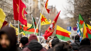 Demonstrationen in Frankfurt