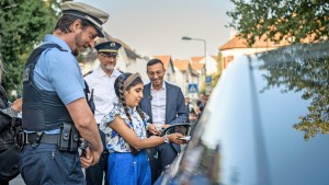 Eine ungewöhnliche Verkehrskontrolle