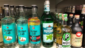 Deutsche kaufen weniger hochprozentigen Alkohol