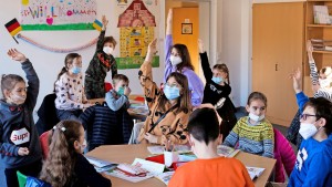 Wie deutsch darf die Schule für ukrainische Kinder sein?