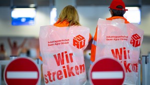 Arbeitskampf aus einem ungewöhnlichen Anlass