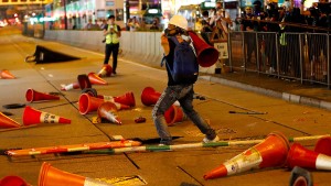 Das Chaos in Hongkong hält an