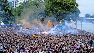 Ohne die Zuschauer fällt die Arena in sich zusammen