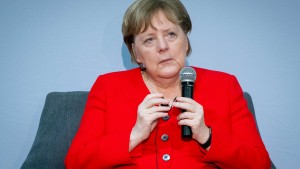 Merkels Worte auf politischer Weltbühne