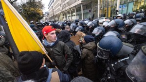 Am Ende des „Friedensmarschs“ bleibt nur Wut