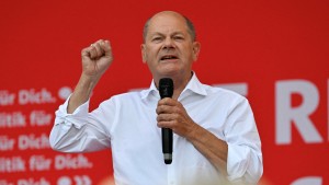 Scholz schlägt Grabesstimmung entgegen