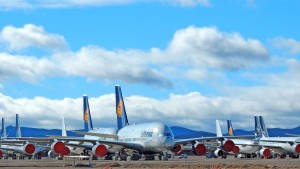 Ein Besuch auf Europas größtem Flugzeug-Parkplatz