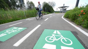 Mit dem Fahrrad nach Schwalbach und Bad Soden