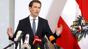 Sebastian Kurz äußert sich zur Regierungskrise