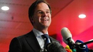 Mark Rutte als Ministerpräsident bestätigt