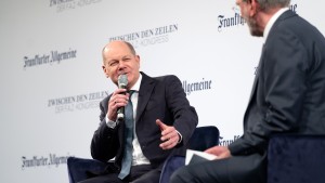 Kanzler Scholz auf F.A.Z.-Kongress: „Ich bin nicht der Oberklempner der Nation“