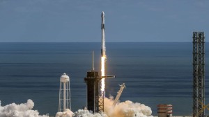 US-Rakete startet mit russischer Kosmonautin zur ISS